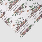 Weddenschap Floral Tissuepapier (Detail)