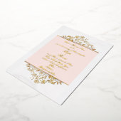 Weddenschap Folie uitnodigingen (Gedraaid)