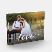 Weddenschap Foto Elegant Love script (Links)