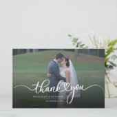 Weddenschap Foto met briefje Harde Hartelijk dank Briefpapier (Staand voorkant)
