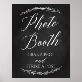 Weddenschap - Foto van Booth Wedding Chalkboard Poster