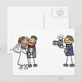 Weddenschap Fotograaf Fotografie Weddenschappen Af Briefkaart (Voorkant / Achterkant)