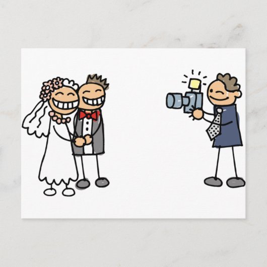 Weddenschap Fotograaf Fotografie Weddenschappen Af Briefkaart (Voorkant)