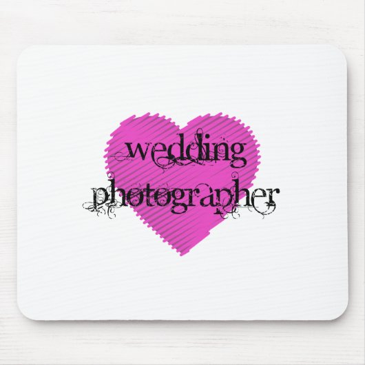 Weddenschap fotograaf muismat (Voorkant)