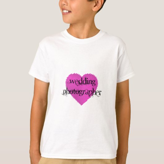 Weddenschap fotograaf t-shirt (Voorkant)