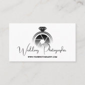 Weddenschap fotograaf visitekaartje (Voorkant)
