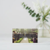 Weddenschap Fotografie Visitekaartje Black Gold (Staand voorkant)