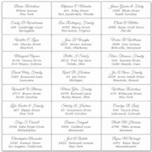 Weddenschap Gastadres Etiket sticker