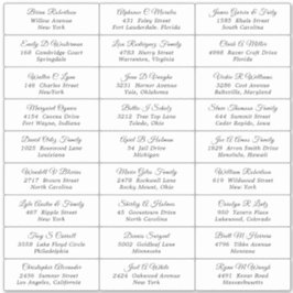 Weddenschap Gastadres Etiket sticker