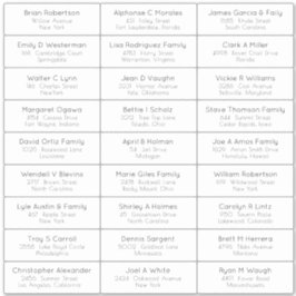 Weddenschap Gastadres Etiket sticker