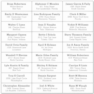 Weddenschap Gastadres Etiket sticker