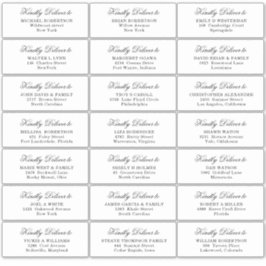 Weddenschap Gastadres Etiket sticker