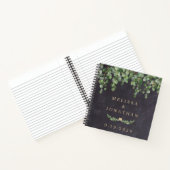 Weddenschap Gastboek Rustic Greenery Gold Botanica Notitieboek (Binnen)