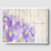 Weddenschap Gastenboek (Achterkant)