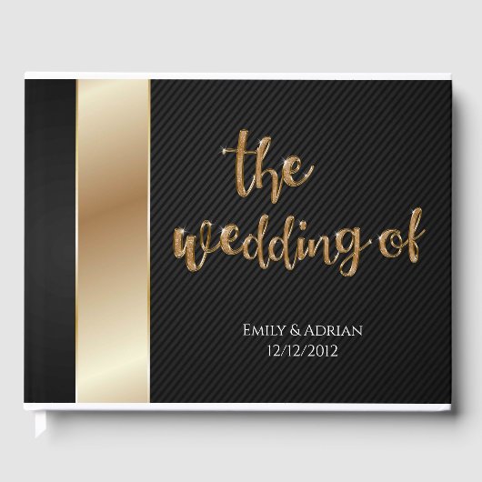 Weddenschap Gastenboek (Voorkant)