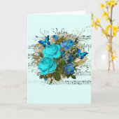 Weddenschap Gefeliciteerd Namen Roos Ephemera toev Kaart (Gele Bloem)