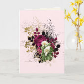 Weddenschap Gefeliciteerd Namen Roos Ephemera toev Kaart (Gele Bloem)