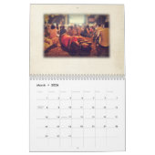 Weddenschap Gepersonaliseerd gastboek voor foto's Kalender (Mar 2026)