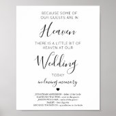 Weddenschap Gepersonaliseerd hemel gedicht Poster (Voorkant)