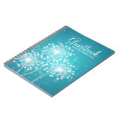 Weddenschap Gepestbook Summer Sparkle Turquoise Notitieboek (Linkerzijde)