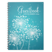 Weddenschap Gepestbook Summer Sparkle Turquoise Notitieboek (Voorkant)