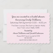 Weddenschap Gewn Pink vrijgezellenfeest zwarte pas Kaart (Achterkant)