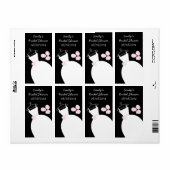 Weddenschap Gewonnen Roze label "Vrijgezellenfeest (Full Sheet)