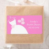 Weddenschap Gewonnen Roze Vrijgezellenfeest horizo Etiket (Insitu)