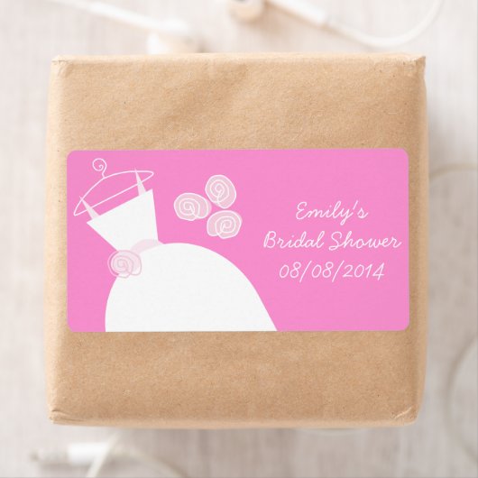 Weddenschap Gewonnen Roze Vrijgezellenfeest horizo Etiket (Insitu)