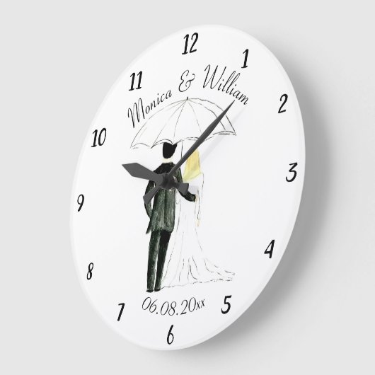 Weddenschap Gewoon gehuwde waterverf Grote Klok (Hoek)