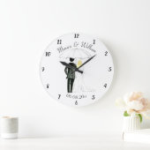 Weddenschap Gewoon gehuwde waterverf Grote Klok (Huis)