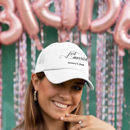 Weddenschap gewoon getrouwd trucker pet