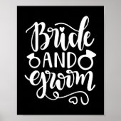 Weddenschap Gift Bride en Groom Poster (Voorkant)