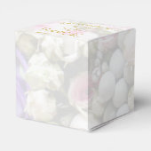 Weddenschap Gift - Bride met kleurrijke bruiloft Bedankdoosjes (Achterkant)