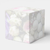 Weddenschap Gift - Bride met kleurrijke bruiloft Bedankdoosjes (Achterkant)