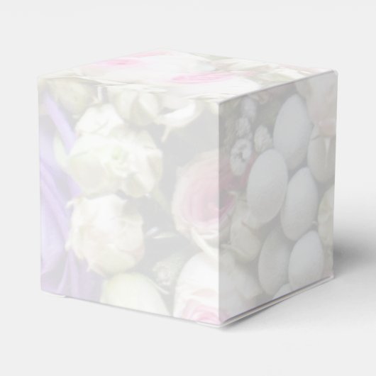 Weddenschap Gift - Bride met kleurrijke bruiloft Bedankdoosjes (Achterkant)