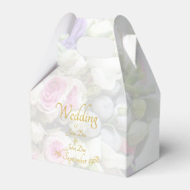 Weddenschap Gift - Bride met kleurrijke bruiloft Bedankdoosjes