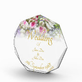 Weddenschap Gift - Bride met kleurrijke bruiloft Fotoblokken (Rechts)