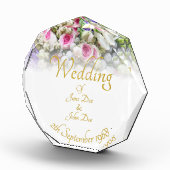 Weddenschap Gift - Bride met kleurrijke bruiloft Fotoblokken (Rechts)