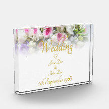 Weddenschap Gift - Bride met kleurrijke bruiloft