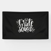 Weddenschap Gift Bride Squad Spandoek (Horizontaal)