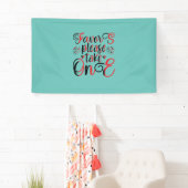 Weddenschap Gift Favor Neem een Spandoek (Insitu)