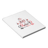 Weddenschap Gift gewoon getrouwd Notitieblok (Schuin)