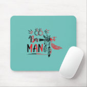Weddenschap Gift Wedding Best Man Muismat (Met muis)