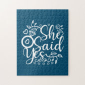 Weddenschap Gift ze zegt ja Legpuzzel (Verticaal)