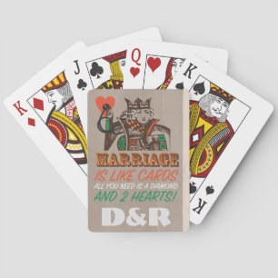 Weddenschap Giveaway-spelkaarten Pokerkaarten