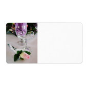 Weddenschap Glass Etiket (Voorkant)