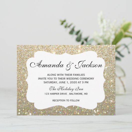 Weddenschap - Glit Fab Two - Gold Kaart (Staand voorkant)