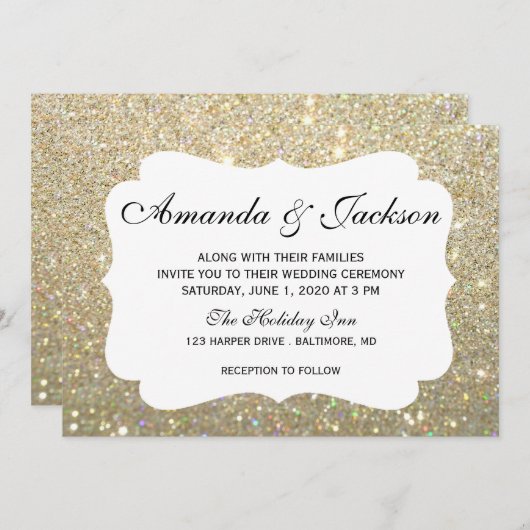 Weddenschap - Glit Fab Two - Gold Kaart (Voorkant / Achterkant)