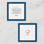 Weddenschap goed geldcadeautjes informatiekaartje (Voorkant / Achterkant)